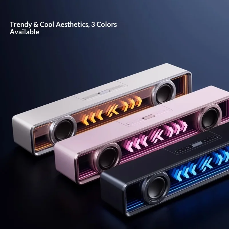 MCHOSE K20Pro سماعة لاسلكية تعمل بالبلوتوث مكبر صوت للألعاب 7.1 تأثيرات صوتية محيطة RGB مع ميكروفون قابل للفصل PC Switch2 PS4/5