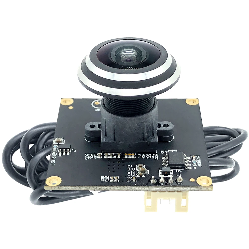 Fisheye Modulo telecamera USB grandangolare ad alta velocità 330FPS/120FPS/60FPS 4MP HD 1080P UVC Webcam Plug Play per Android Linux Windows