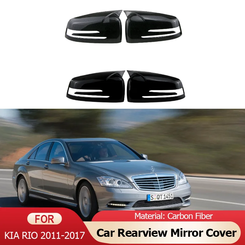 

for Mercedes Benz W176 W246 W212 W204 C117 X156 X204 W221 C218 A B C E S CLA GLA GLK Class ABS Car Cap Rear View Mirror Cover