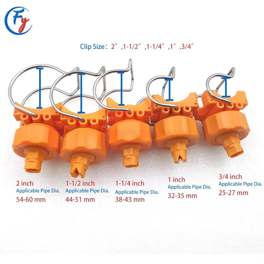 Clip Eyelet Nozzle 3/4