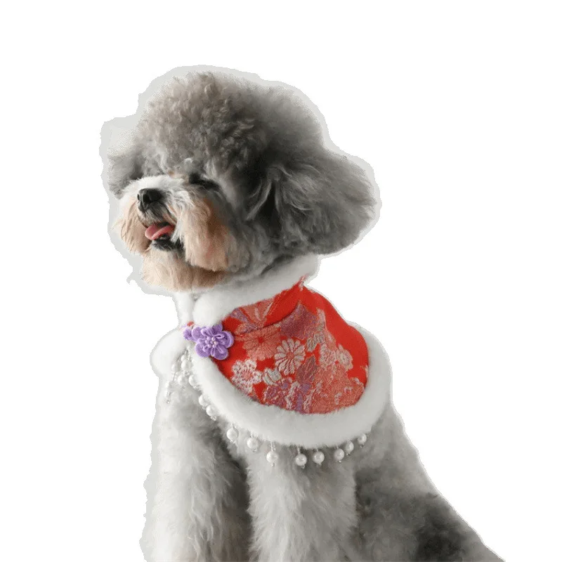 

Cat Chinese New Year scarf, clothes, New Year's cape, shawl