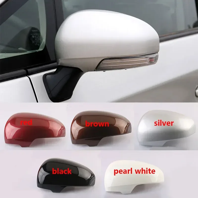 For Toyota Prius Plus 2011-2020 Prius 2009-2012 Outside Side  Rearview Mirror Cover Cap Wing Door Shell Housing