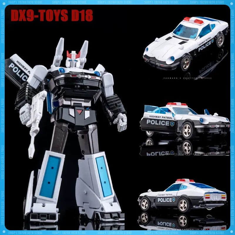 التحول DX9-TOYS D18 المطارد بيرول الرسوم المتحركة سلسلة الأوتوبوت MP نسبة عمل أرقام روبوت نموذج تمثال لعبة هدية #1