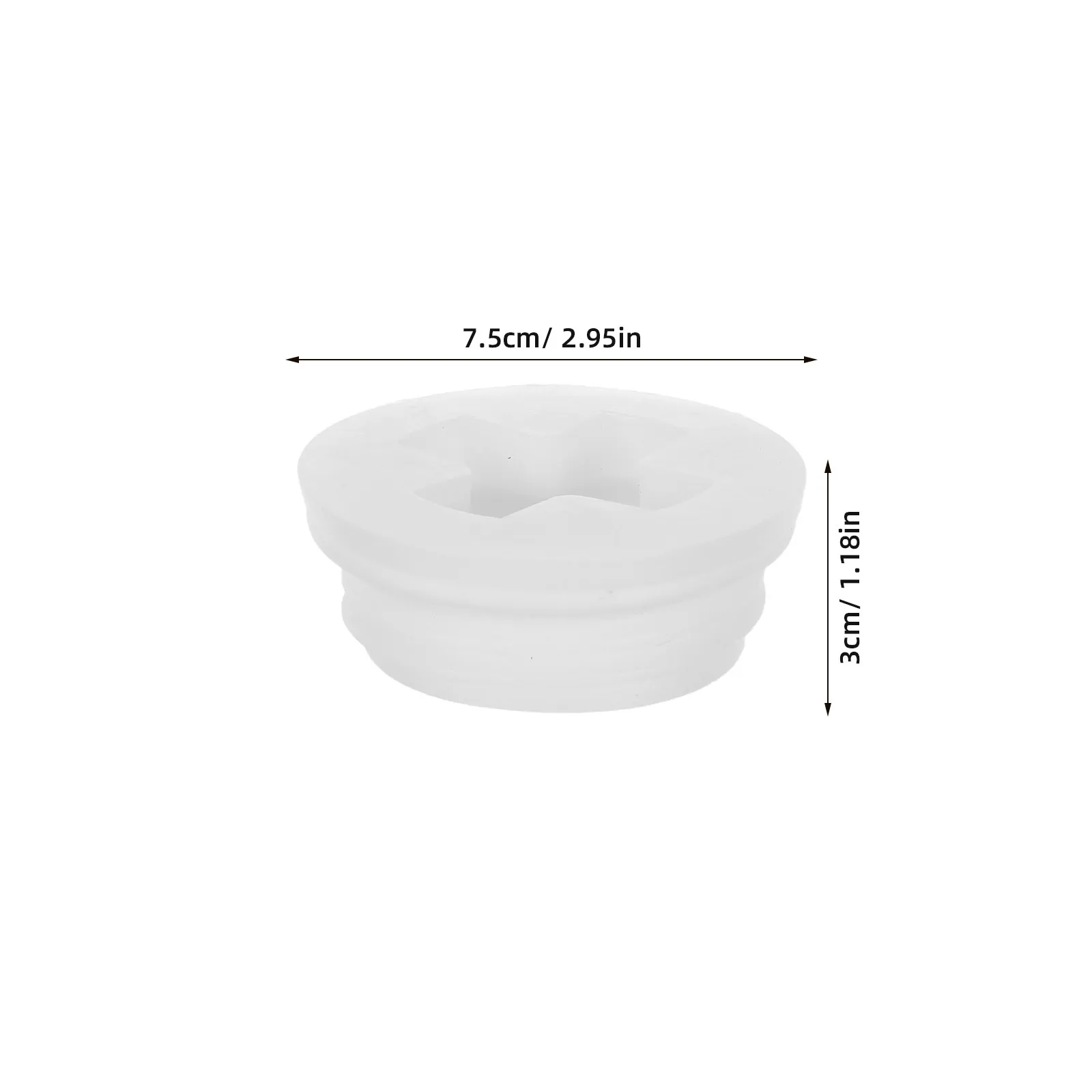 Water Jug Cap 4 Pack Leakproof Screw Lid Strong Seal Replacement Cover for Water Buckets Outdoor Home Use