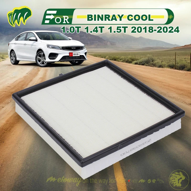 

For Geely BINRAY COOL 1.0T 1.4T 1.5T 2018-2024 Car Cabin Air Filter Auto Climate Control Gases Replace Accessories