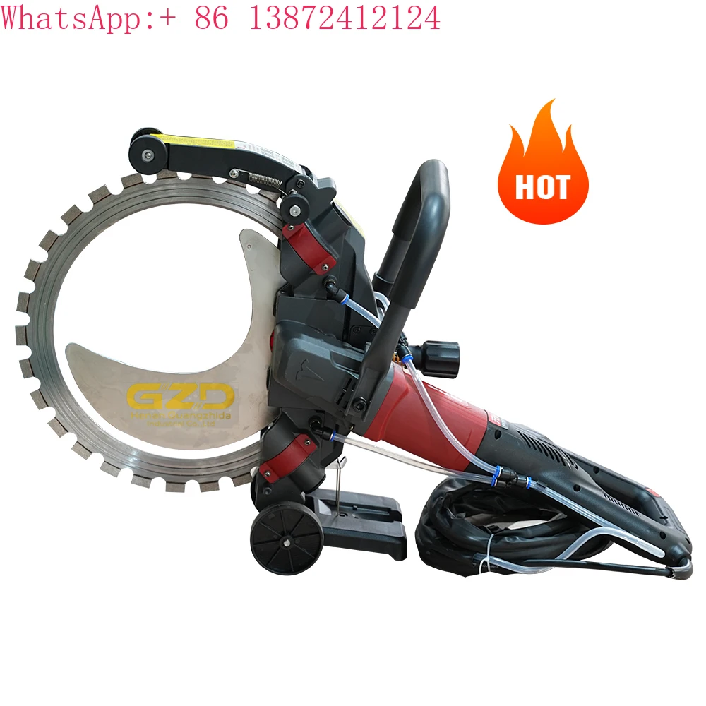 

220v Electric Ring Saw Cutter Cutting Wall Machine Circular Concrete Trench Machine