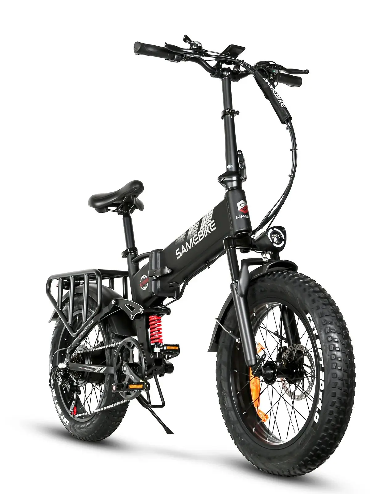 AliExpress NONE Samebike RS-A02 PRO Adult Foldable City Electric Bike 1200W 48V 17Ah 20-Inch Fat Tire E-Mountain Bike