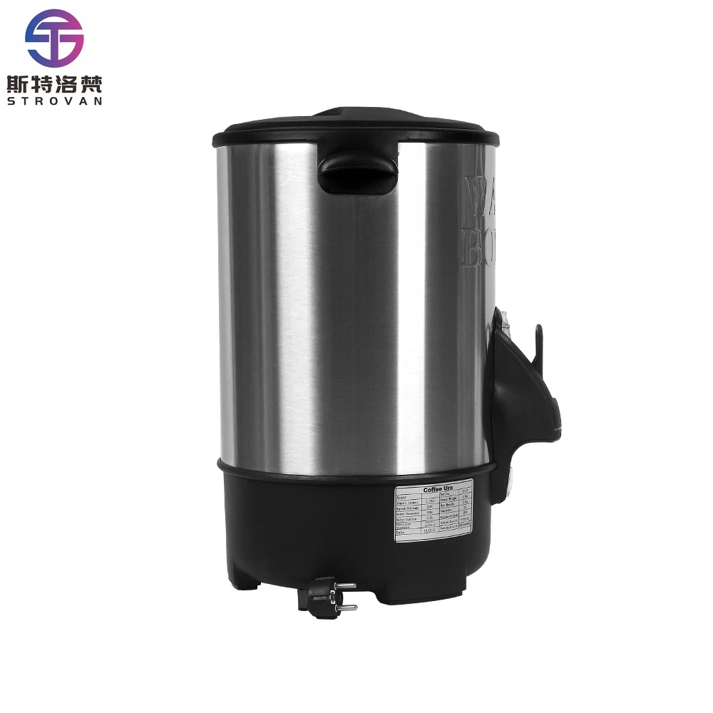 

STLF JW IT-CU-20L Large Coffee Urn, Water Boiler, Hot Chocolate Dispenser Stainless Steel for Sale
