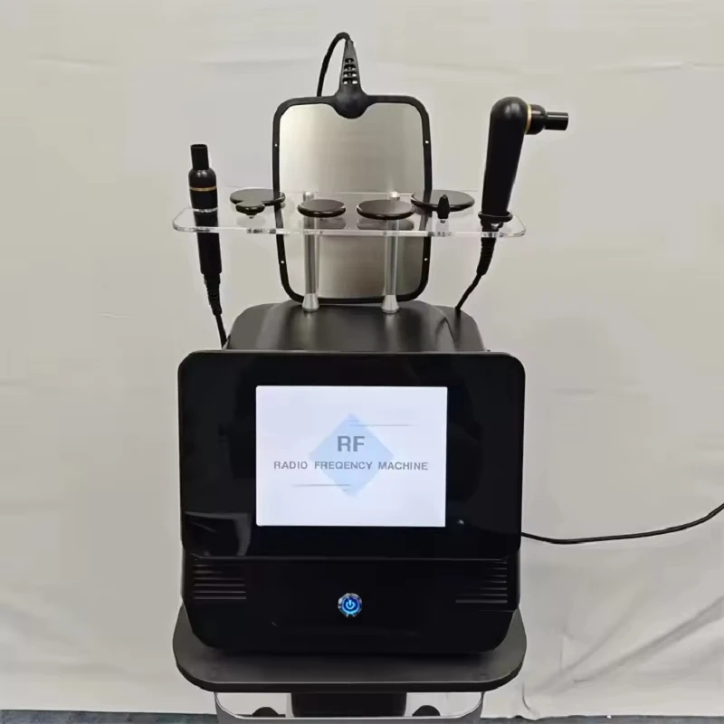 Monopolar rf 448khz máquina de beleza pele aperto redução de rugas corpo endurecimento anti envelhecimento dispositivo de levantamento facial para salão de beleza em casa