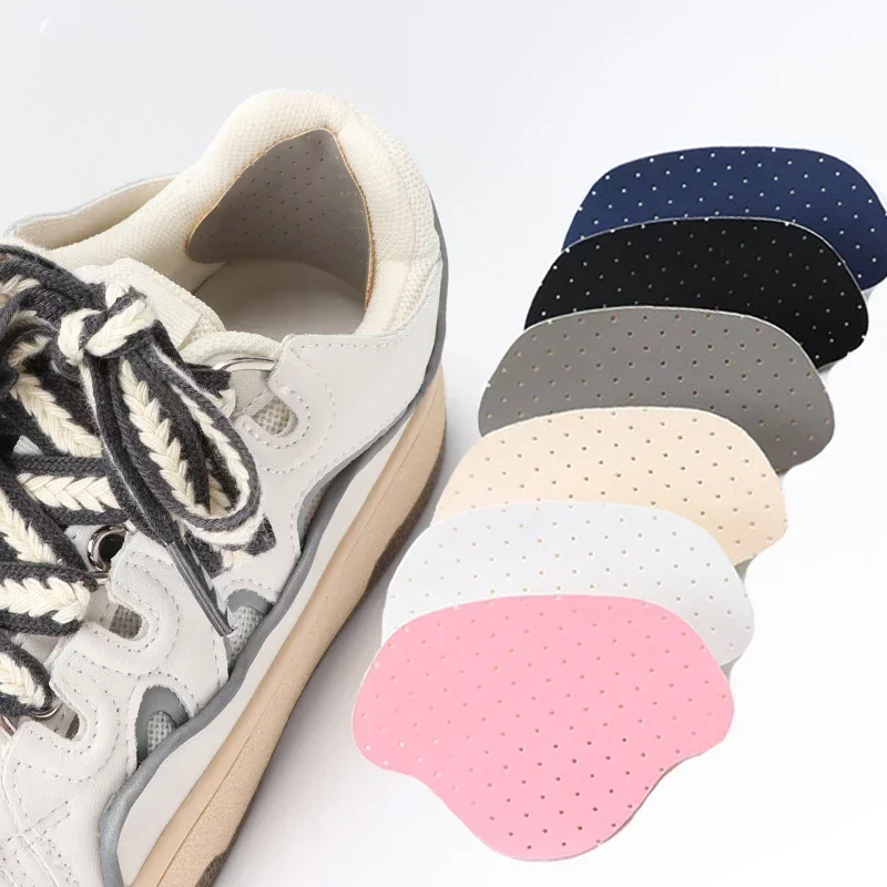 4PCS Heel Repair Subsidy Sticky Shoes Hole Sneakers Insoles Patch Heel Pads Heels Sticker Protector Foot Care Anti-Wear Inserts