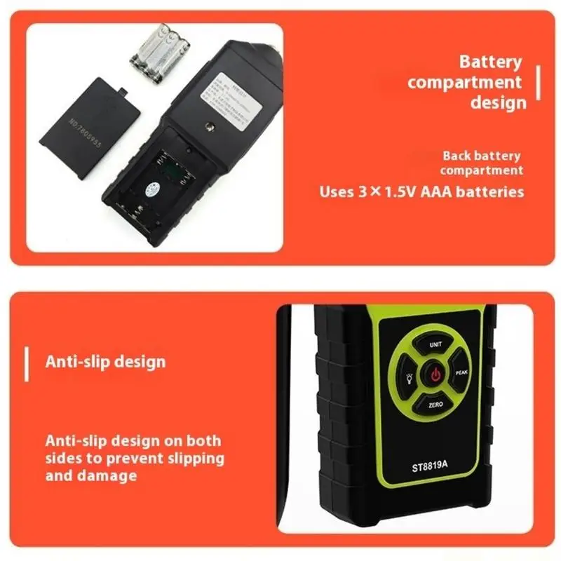 A2BE High Correctness Clockpunk Meter Tester Delicate Design Data Storage
