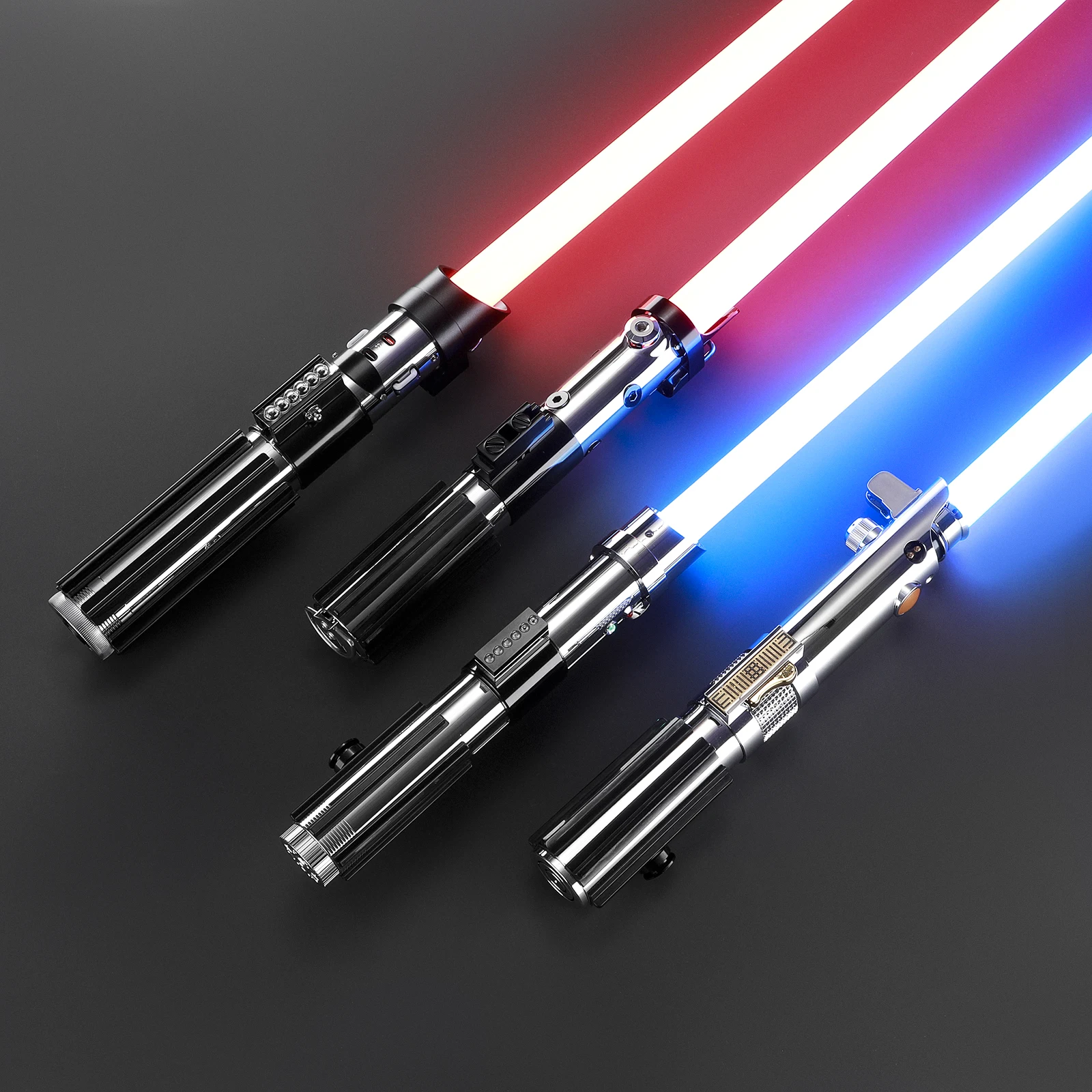 LightSaberstudio Dark Vador et Anakin Skywalker Lightsaber Force, RapDueling Light Saber, Sensitive Smooth Swing Bluetooth