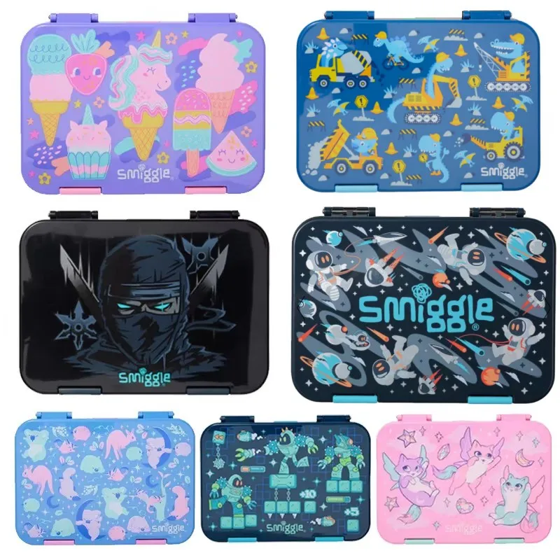 

Australian Smiggle Lunch Box Children'S Lunch Box Outdoor Leisure Insulated Layered Lunch Box For Primary And Secondary School