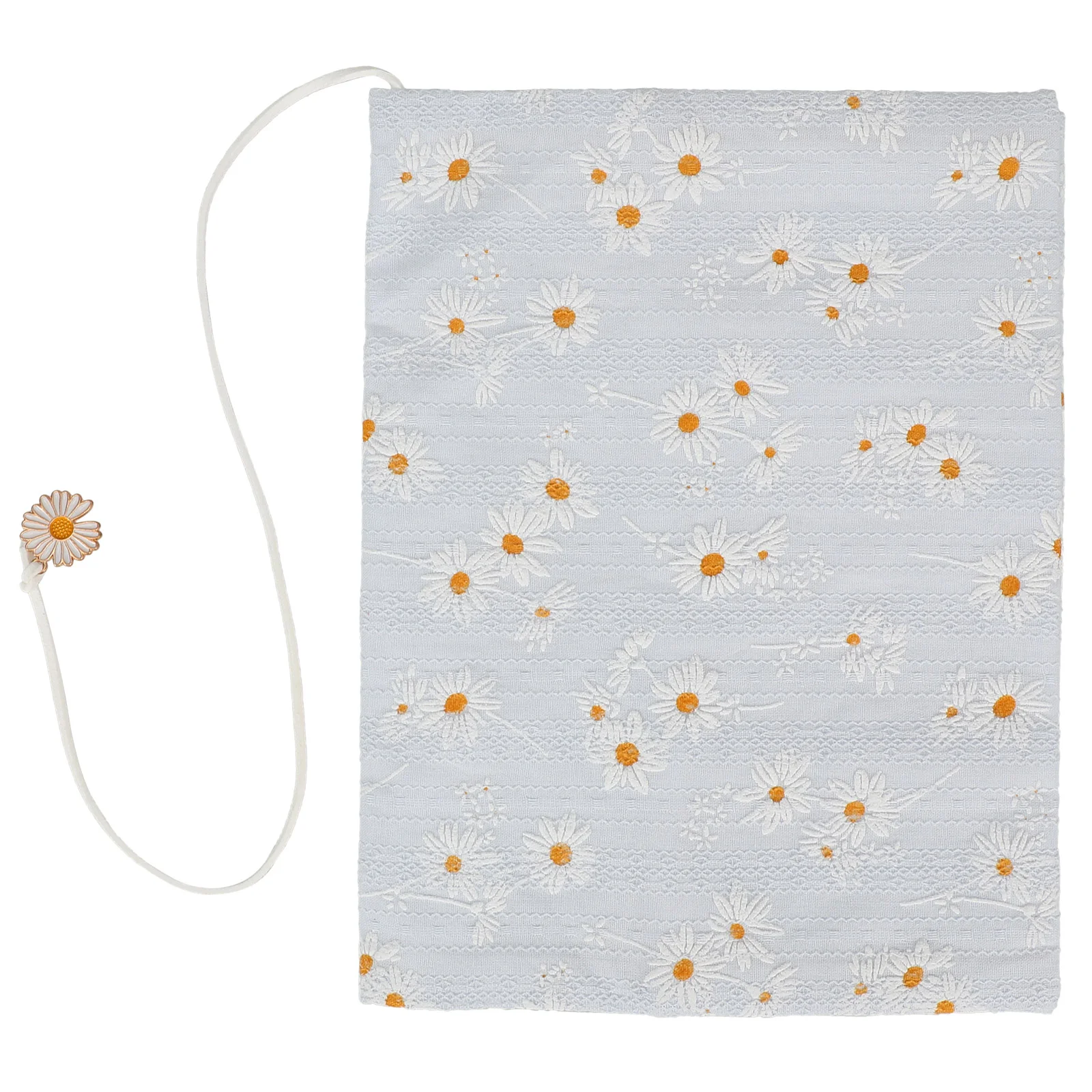 Handmade Cloth Book Cover Sleeve for Lovers Daisy Washable Protector Covers Protective