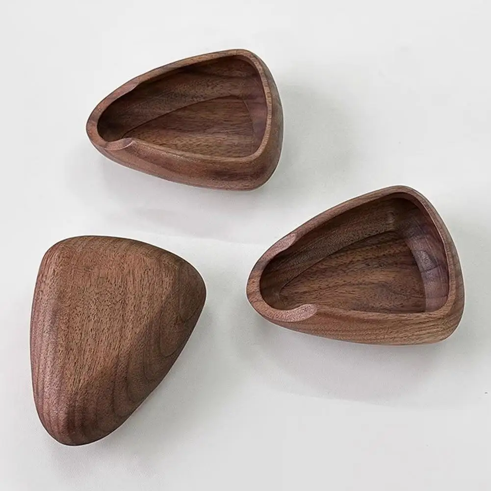 Weighing Bowl Spoon Wooden Coffee Dosing Tray with 40g Capacity Walnut Bean Scoop Scale Espresso Grounds Container Tea Separator