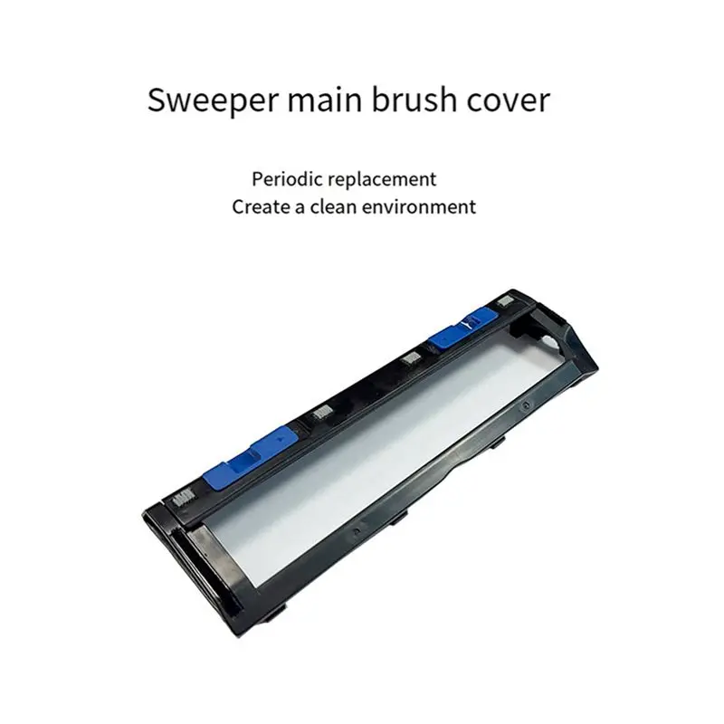 AS94-2X Main Roller Brush Cover For ECOVACS DEEBOT X5 / X5 PRO Robot Vacuum Cleaner Replacement Part