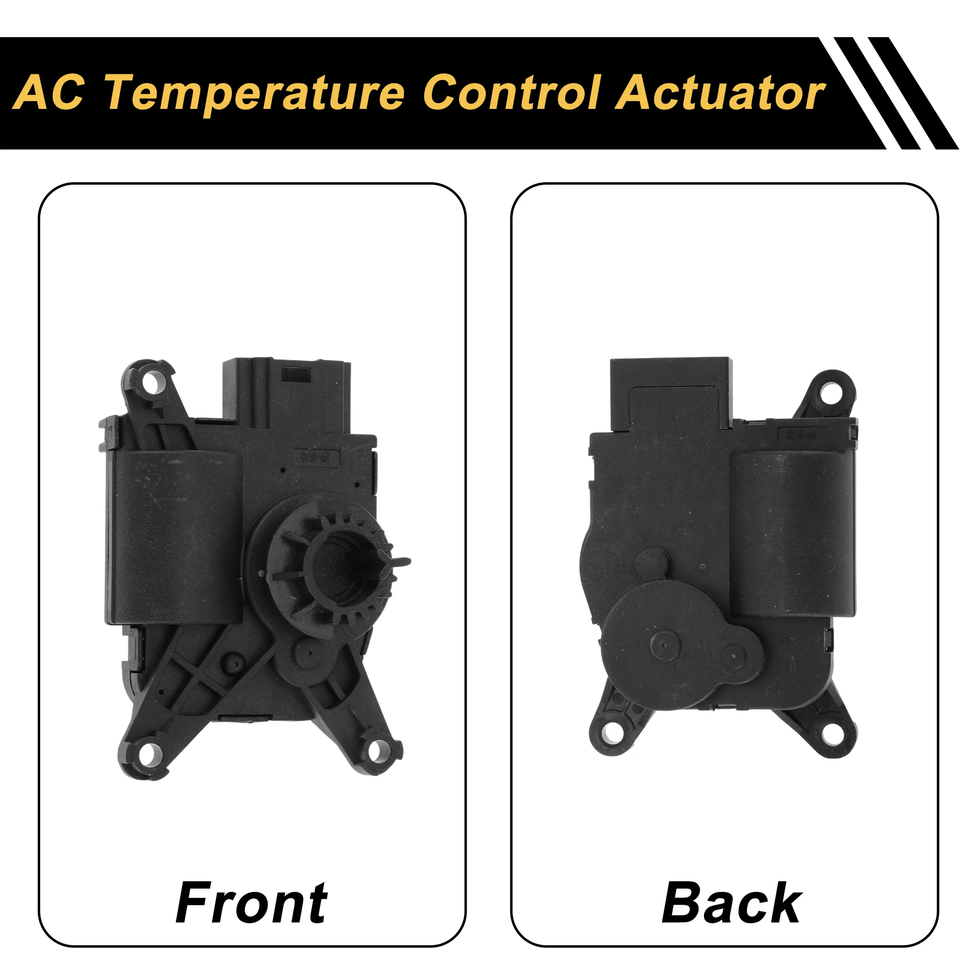 UXCELL HVAC ヒーターブレンドドアアクチュエーター フォルクスワーゲン ティグアン 2012-2016 No.2Q0907511G
