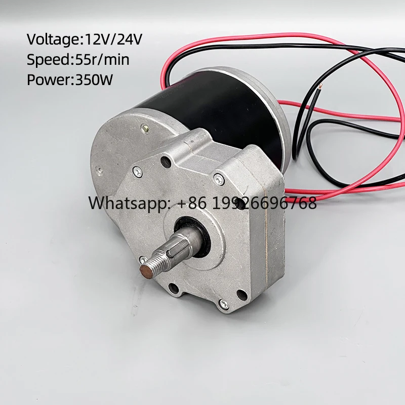 

12V 24V 48V 350W Compact Electric Motor for DIY Lawn Mower Garden Tool Small Cutting Machine 24v 800w DC Lawn Mower Motor