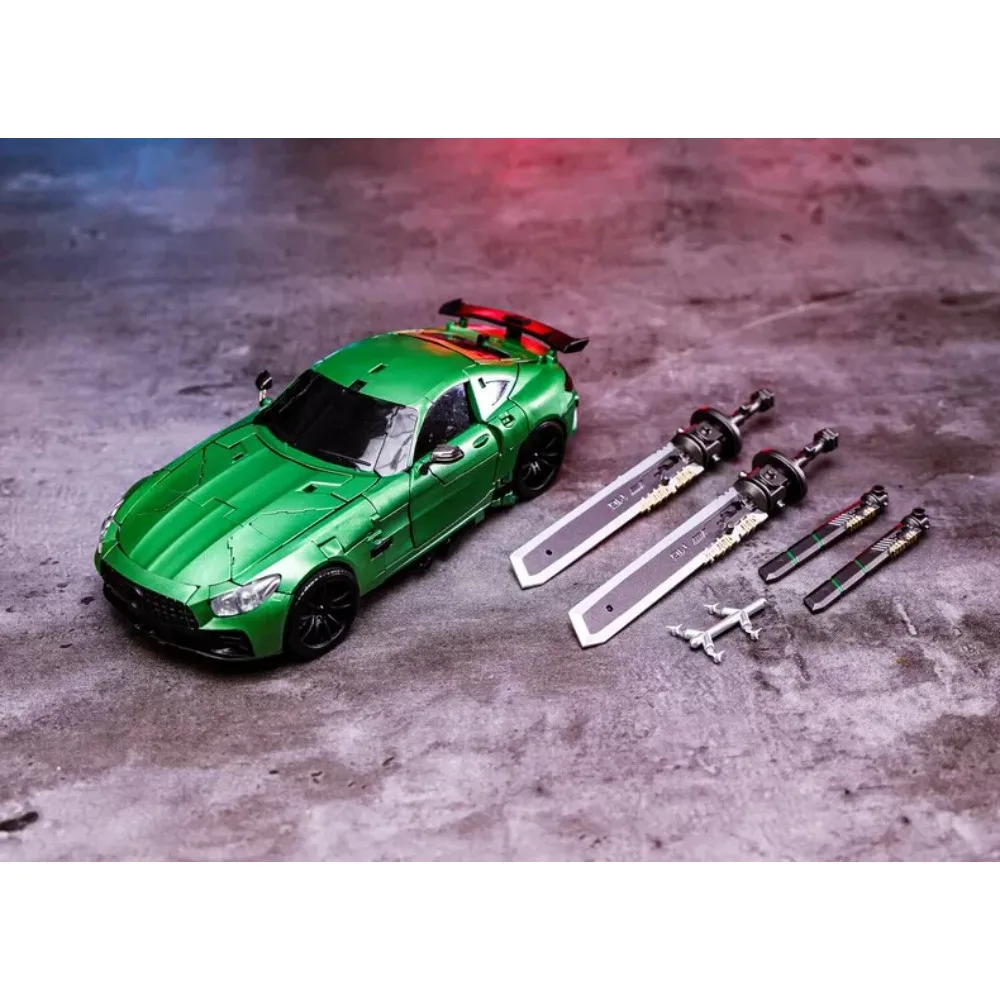 

MetaGate MG MG07G Drifting Sports Car Robot Alloy into Car Transformation Toy