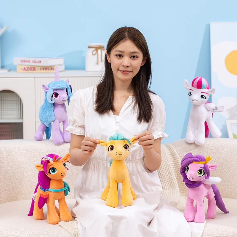 30 cm My Little Pony Kawaii Plüschtiere Cartoon Pferd Tiere Gefüllte weiche Plüschpuppen Perfekt für Geburtstags- und Weihnachtsgeschenke