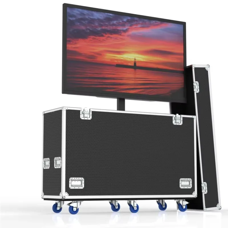 

X-BASON 65 INCH IFP6550 DISPLAY WITH MOTORIZED LIFT Lifting Flight Case
