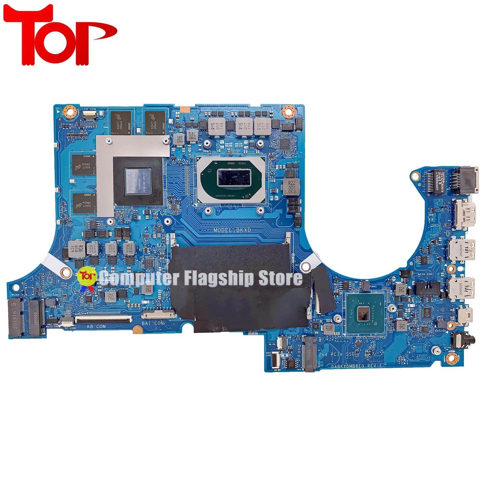 Imagem -02 - Placa-mãe do Portátil para Asus Tuf Gaming Mainboard Fx506lh Fx506li Fx506l Fx706lh Fx706l i5 I710th Gen Gtx1650 1650ti-v4g