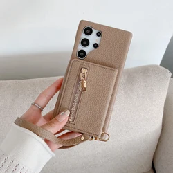 Luxury Leather Wallet Case For Samsung Galaxy A03 A12 A14 A21 A22 A23 A24 A32 A24 A32 A34 A42 A52 A53 A54 A71 A72 4G 5G A81