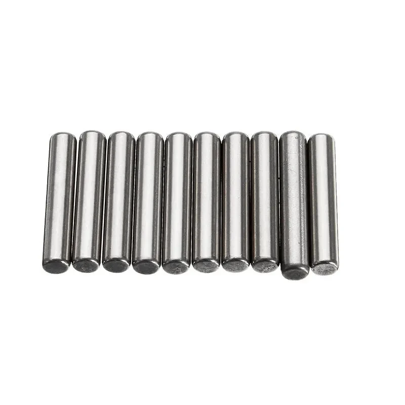 Piezas de coche teledirigido, 10 pines de piezas, 3x17mm, PN002 para JLB Racing CHEETAH 11101 21101 J3 SPEED 1/10