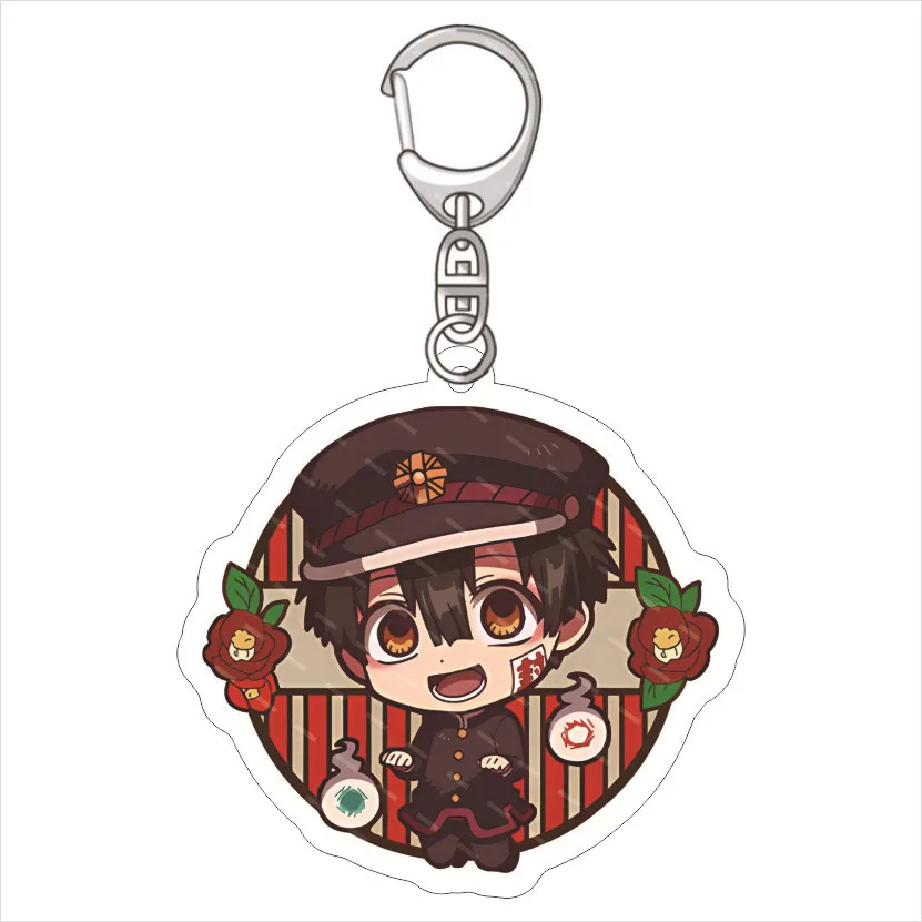 Anime Toilet-bound Hanako-kun Figures Yugi Amane Yashiro Nene Acrylic Keychain Mitsuba Character Model Keyring Fans Xmas Gift