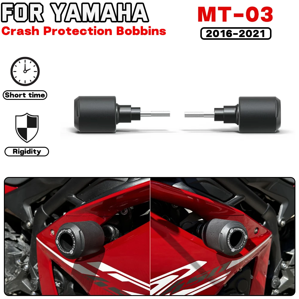 

For YAMAHA MT-03 2016 2017 2018 2019 2020 2021 Motorcycle Frame Crash Protection Sliders Falling Protector Engine Protect Kit