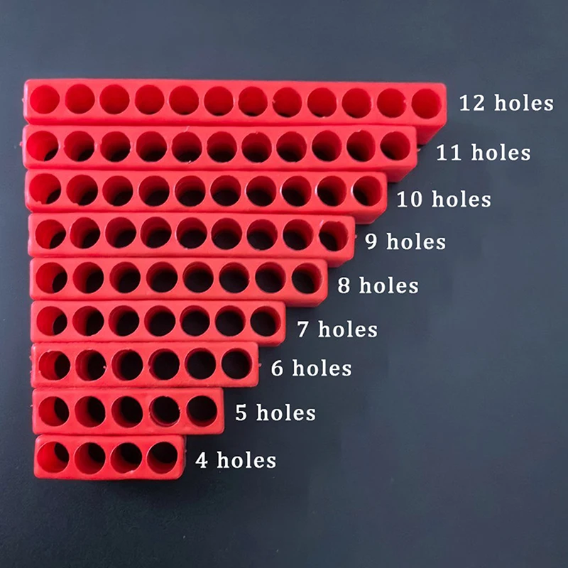 

Держатель бит 6,35 мм, 10 отверстий, держатель 1/4, ящик для хранения отверток, отвертка с шестигранным хвостовиком, пластиковая отвертка для хранения отверток