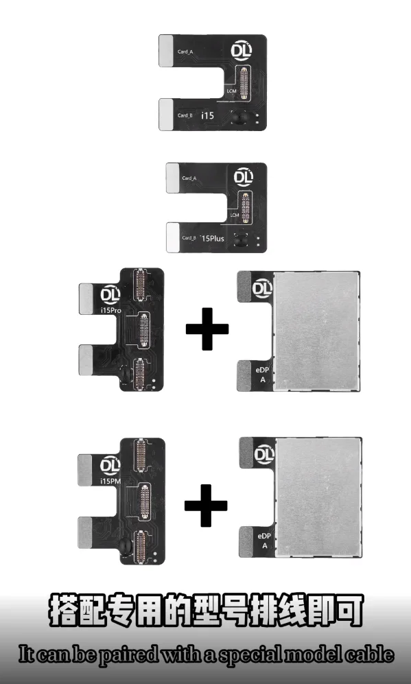 DL400 Pro LCD Testing Flex For iP 6 7 8 X Xs 11 12 13 14 15 Pro Max /Watch S2/S3/S6/Pad Mini4/Mini5 Display/Touch Function Check