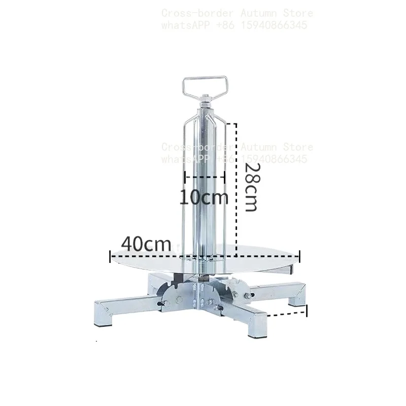 Electrician pay-off device adjustable speed pay-off rack with wheel line pay-off disk wiring tool 0-16 flat