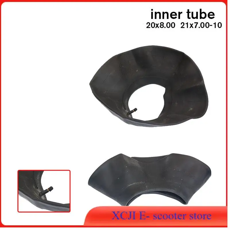 

Vehicles with inner tubes include, certain ATVs, agricultural machinery, industrial vehicles 20x8.00 21x7.00-10