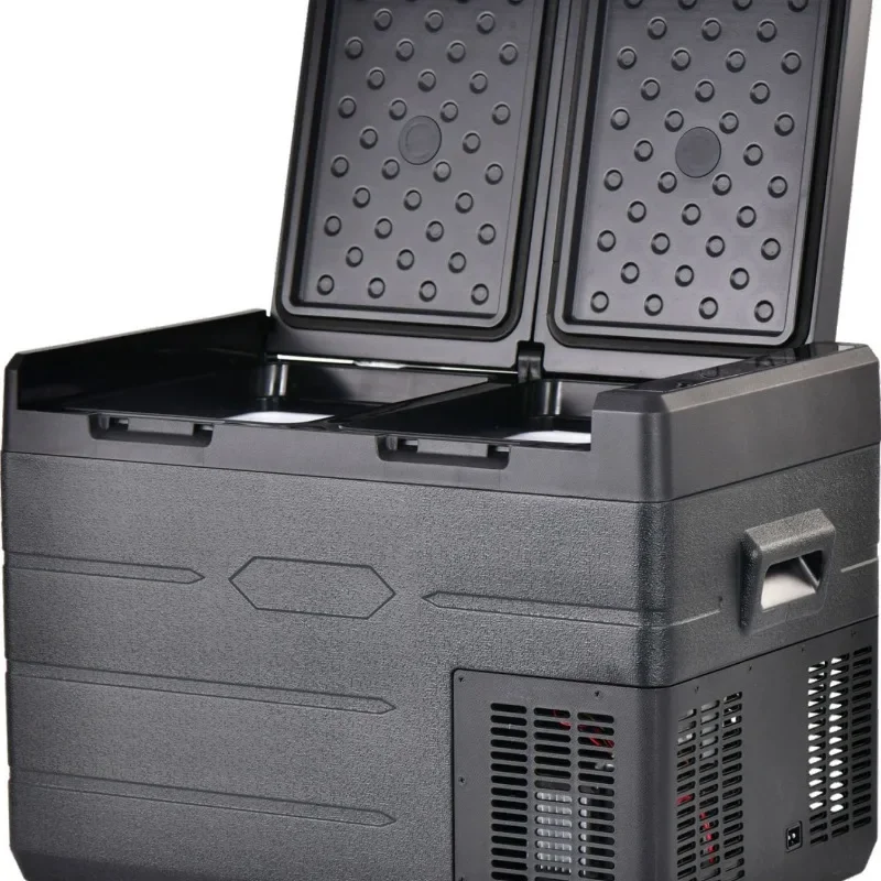 Partition control portable compressor freezer y
