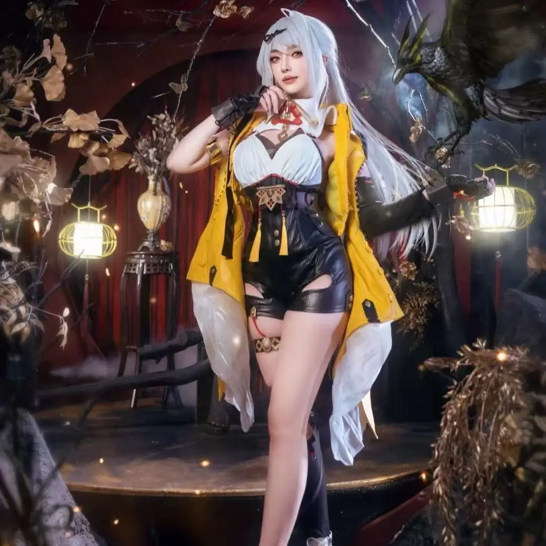 

Yixuan Cosplay Game Zenless Zone Zero Cosplay Costume Outfit Carnival Halloween Christmas Party Role Play Wig Shoes Suits Prop
