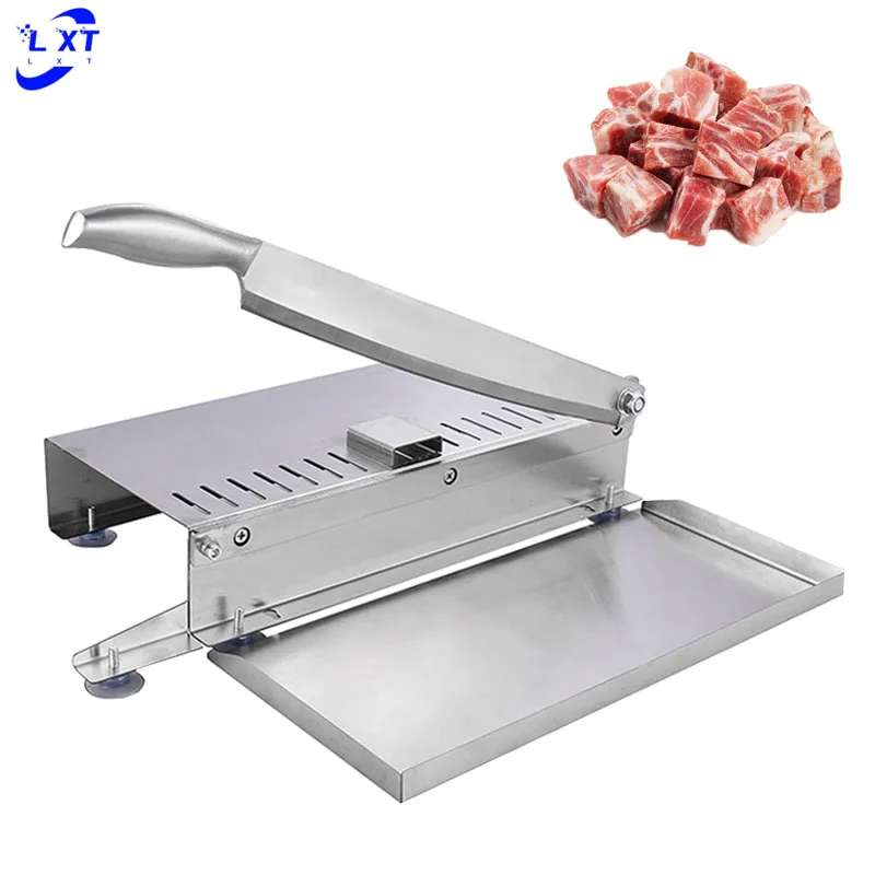 Multi-Functional Stainless Steel Cleaver Chopping Knife Bone and Meat Cutting Knife for Frozen Meat for Chopping Blocks