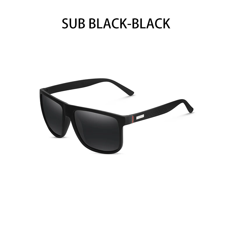 AliExpress Ravenisa Luxury Square Polarized Cycling Sunglasses UV400 Male Vintage Eyewear Men Women Fashion Travel Driving Fishing Windproof Glasses