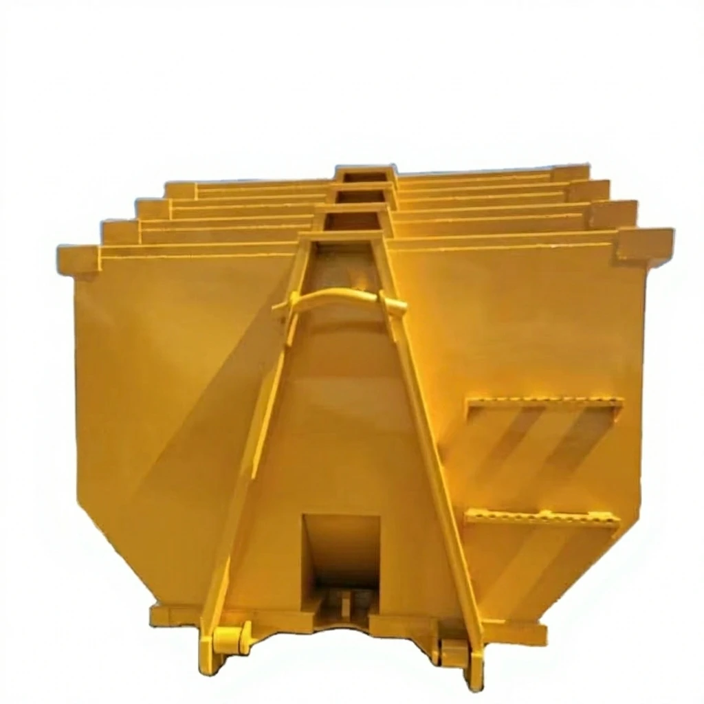 Industrial Hook Lift Garbage Bin for Waste Collection Applications