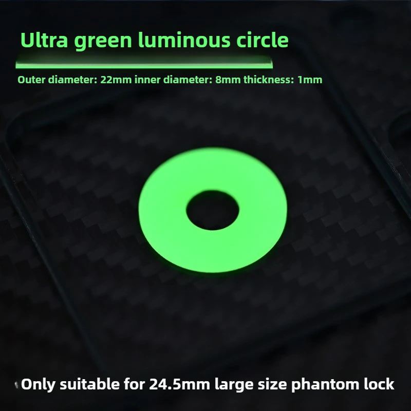 Seiko Intelligente Productie EDC Phantom Hollow Lichtgevende Slot R188 Lager Cap DIY Upgrade Fidget Spinner Accessoires