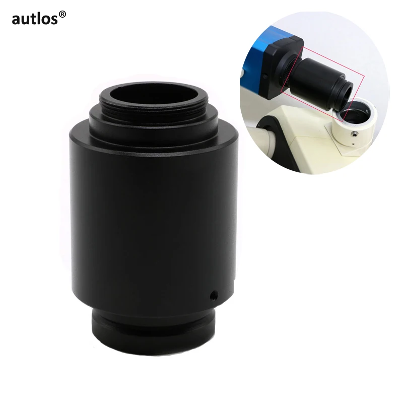 1X C mount Interface Connect CCD Camera Adapter C-mount Camera Adapter for Zeiss Trinocular Microscope