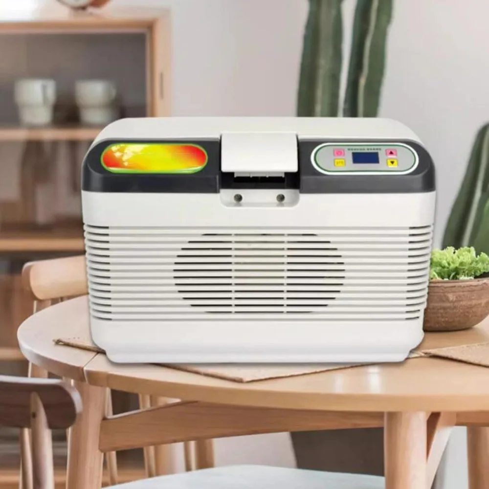 Mini frigorifero personale, frigorifero per la cura della pelle da 12 litri per donne, frigoriferi termoelettrici portatili per la cura della pelle, bevande,