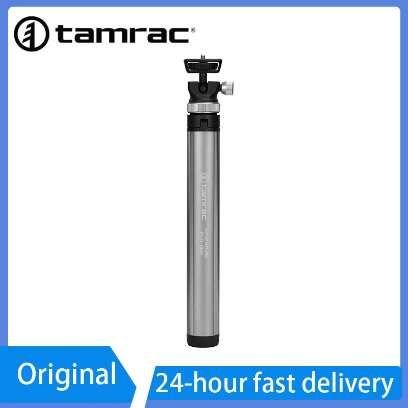 

Tamrac 63-inch aluminum tripod foldable to 14.5 inches, portable for travel photography, suitable for iPhone cameras
