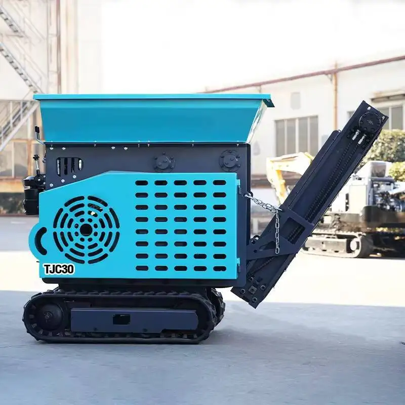 Best 3T/H Rock Jaw Concrete Mobile Mini Crusher Hine Stone For Sale