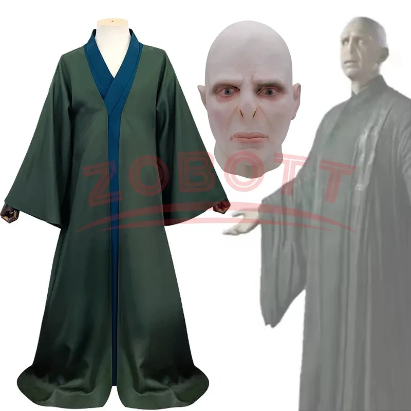 Sky05 Harri Series Cosplay Costume Mask Lord Voldemort magic robe stage performance cos clothing Halloween Costume For Adu99JIu@ - Detail 1