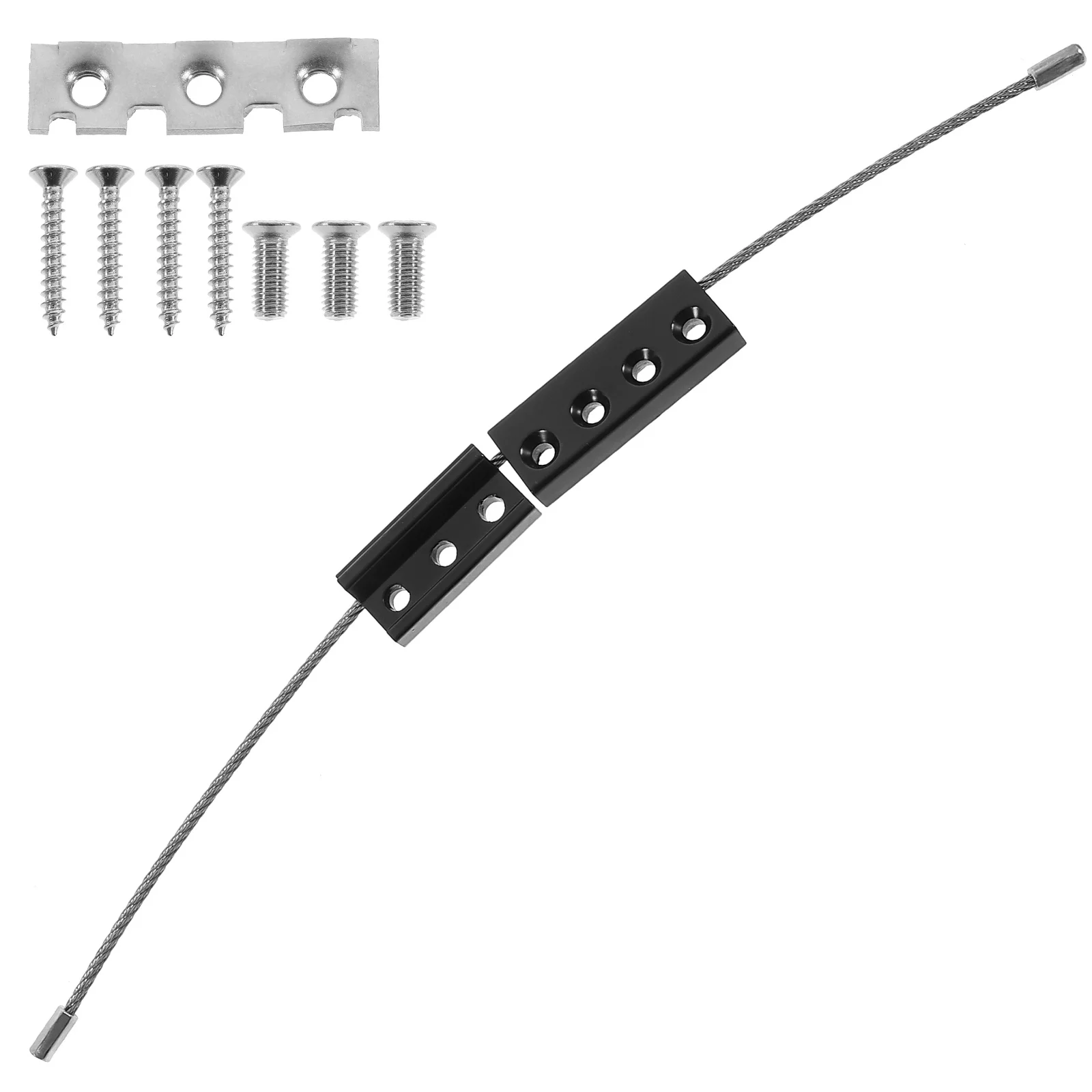 

3Pcs Safety Cable Window Lock Durable 304 Stainless Steel Window Restrictor Locks Protection Safety Cable