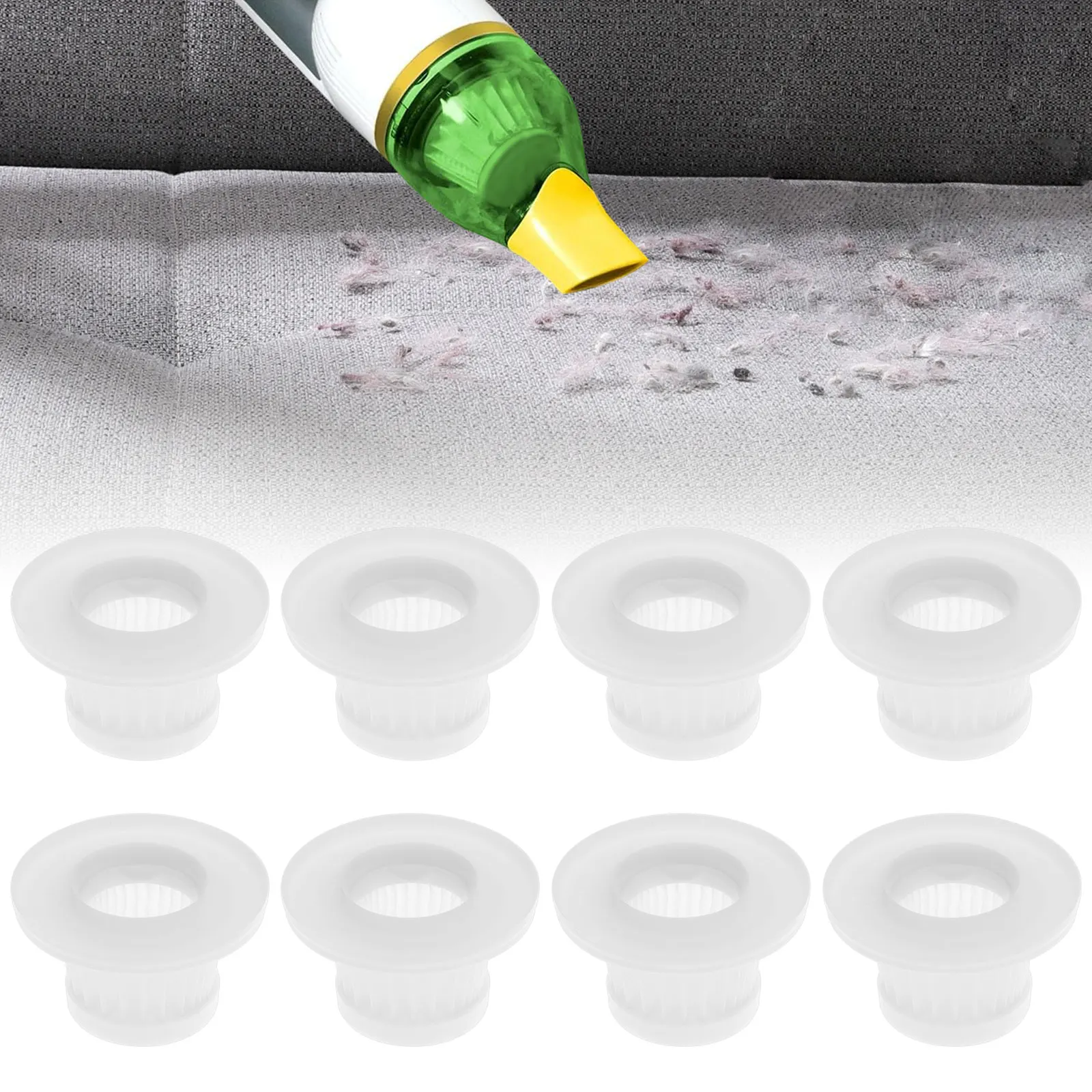 

Vacuum Cleaner Filters Set Compatible Firm Cordless Filters Replacement for Saving Cost Filters Replacement Kit Reusable Sturdy