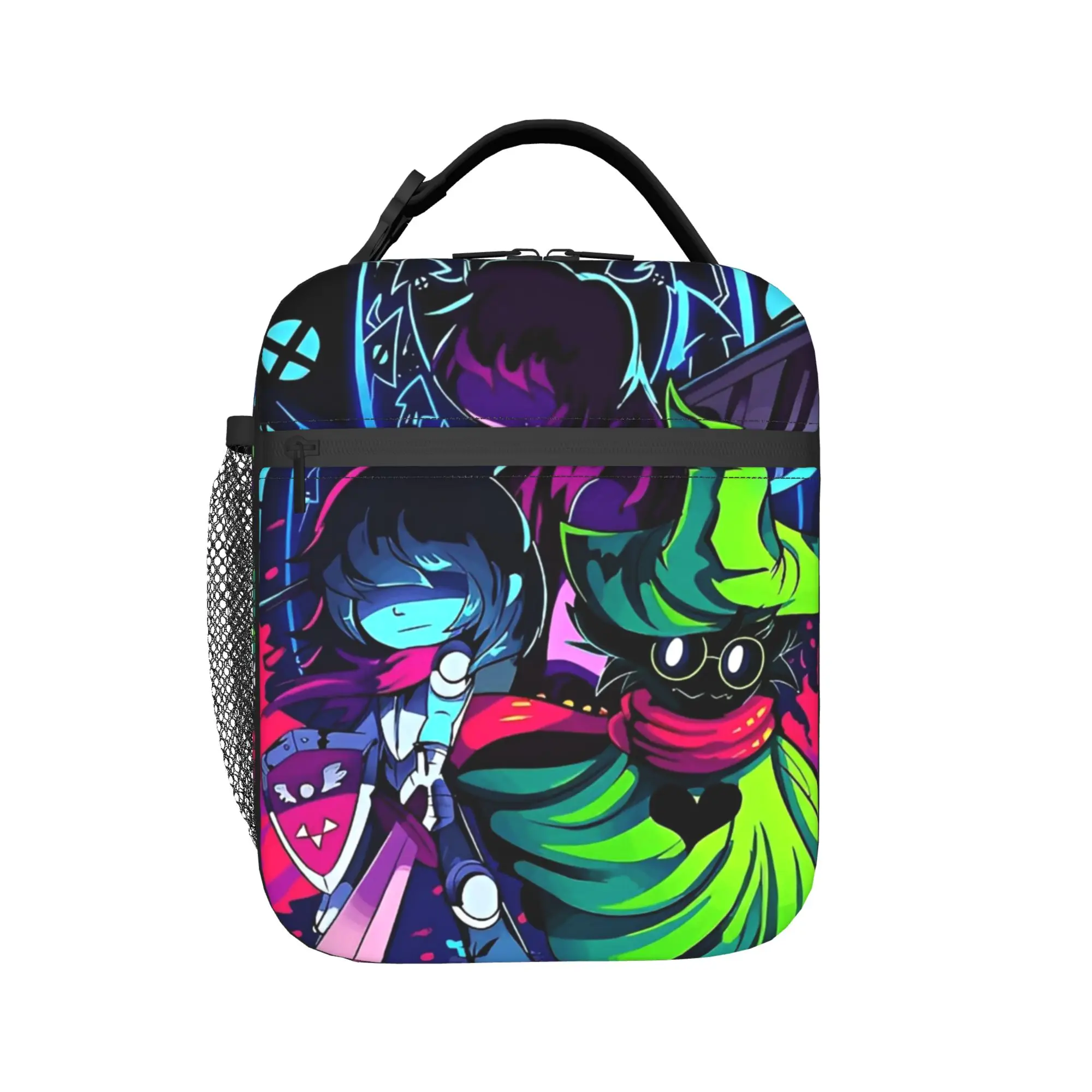 Deltarunes Insulated Lunch Bags Leakproof Role-Playing Video Game Reusable Thermal Bag Tote Lunch Box Work  Travel Food Bag