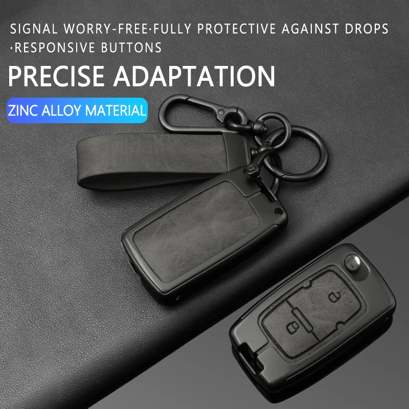 Leather Key Shell Case For Geely Emgrand EC7 EC718 GC715 Englon SC3 SC5 SC7 Free Cruiser GX7 GX718
