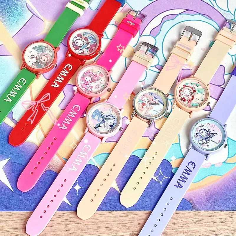 إيما اثني عشر كوكبة سلسلة صندوق أعمى ساعة لطيف الكرتون الأطفال التصميم الإبداعي المتخصصة ساعة مفاجأة صندوق غامض هدية #2